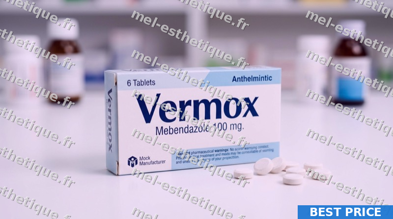 Fiche complète Vermox 100mg : indications et meilleur prix | À partir de 0,98€ à Paris