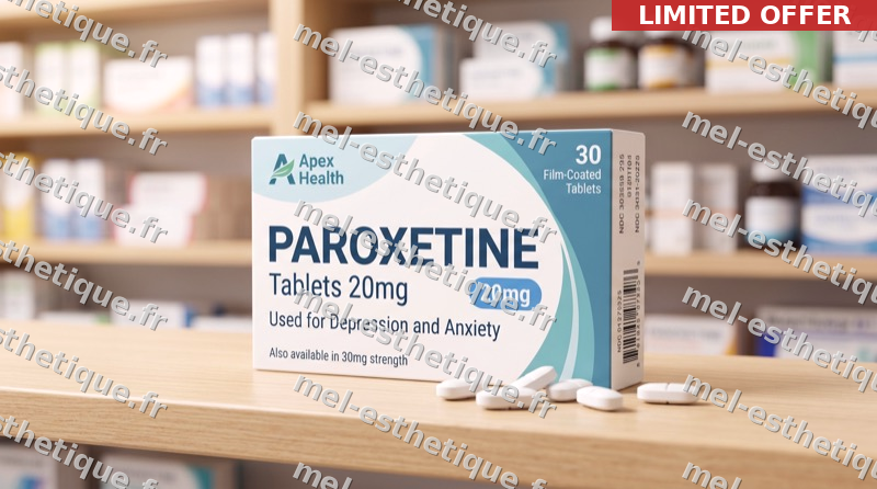 Paroxétine 40mg en détail — comparatif, dosage et pharmacie | À partir de 0,68€